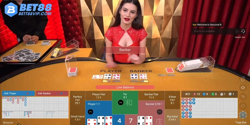 Live Baccarat thịnh hành