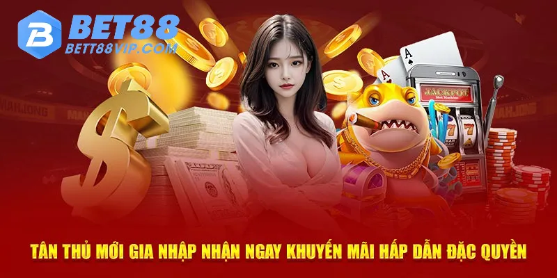 Đăng ký Bet88 và nhận thưởng người mới cực đã